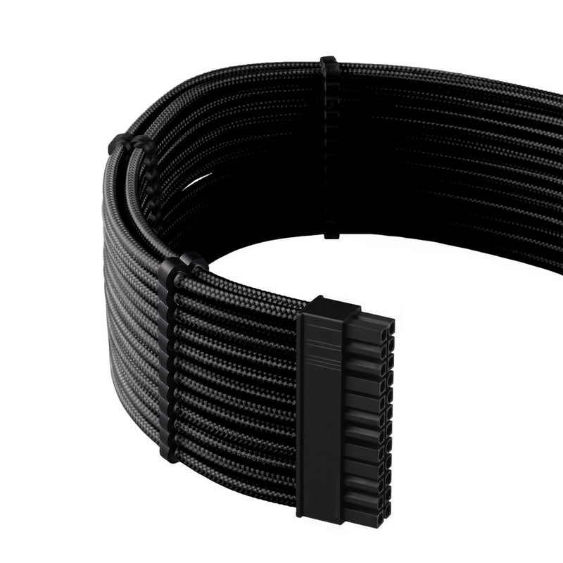CableMod E-Series Pro ModMesh Sleeved Cable Kit for EVGA G/G+ / P/P+ / T (Black) - Image 2